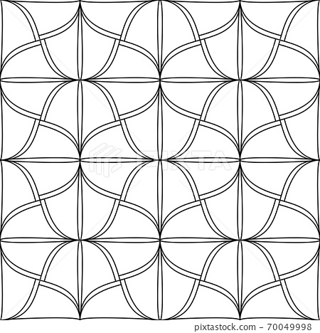 Seamless pattern in form of stained glass