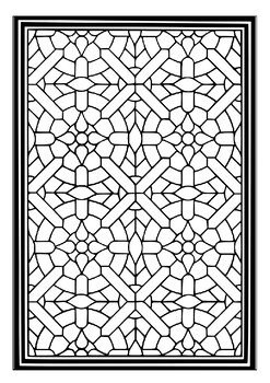 Printable stained glass coloring pages collection a creative way to relax