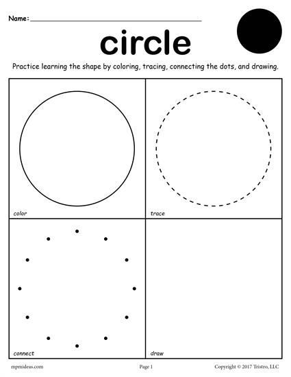 Shapes worksheets color trace connect draw shapes worksheets shapes worksheet kindergarten shapes kindergarten