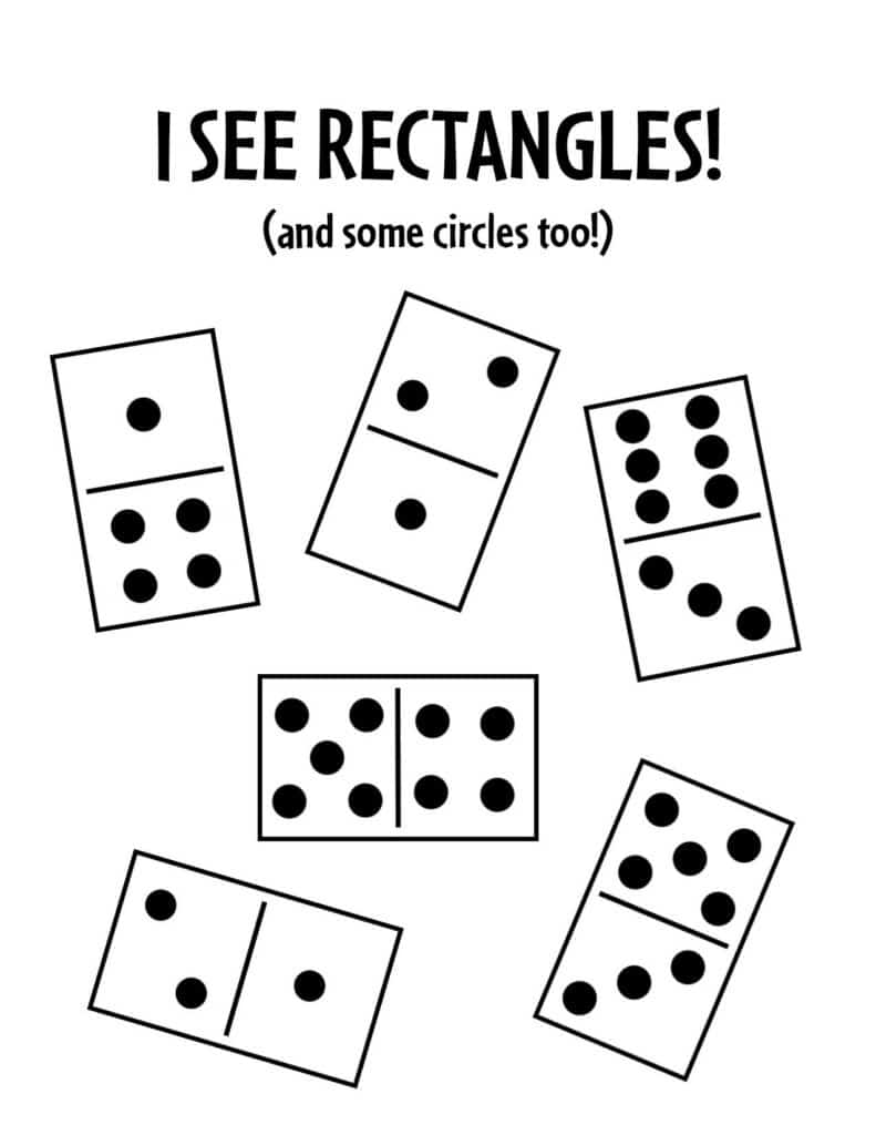 Free rectangle worksheets for preschool â the hollydog blog