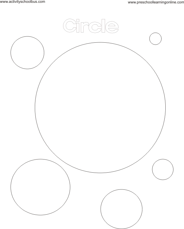 Kids shapes coloring pages patterns