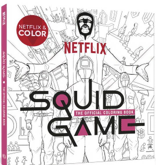 Squid game the official coloring book exclusive