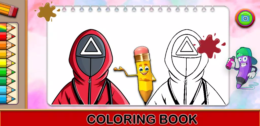 Squid game coloring apk for android download