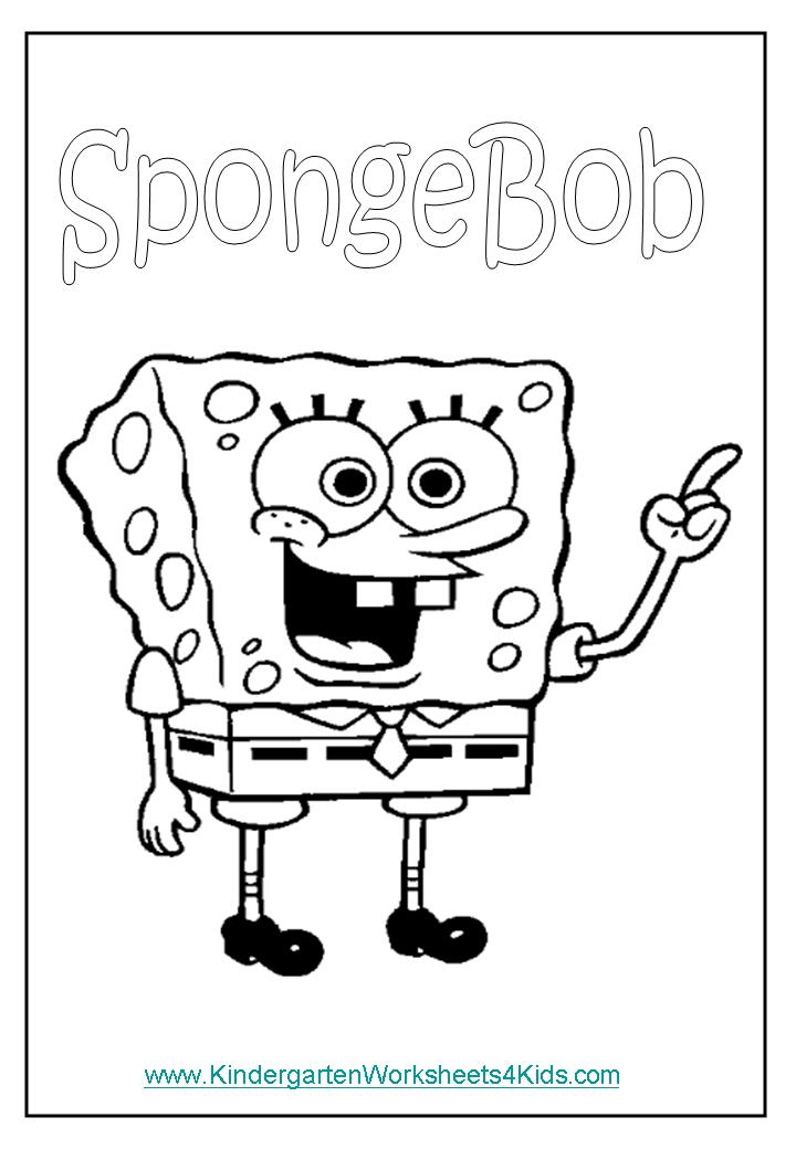 Spongebob coloring pages