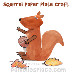 Squirrel crafts and activities