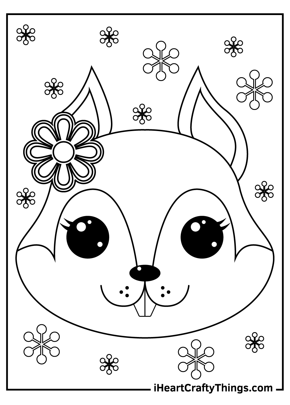 Squirrels coloring pages free printables