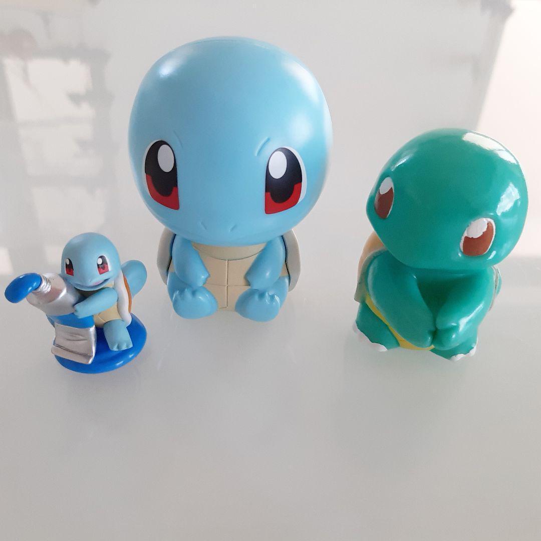 Pokemon squirtle palette color collection tapu character figure gacha pokemon fi