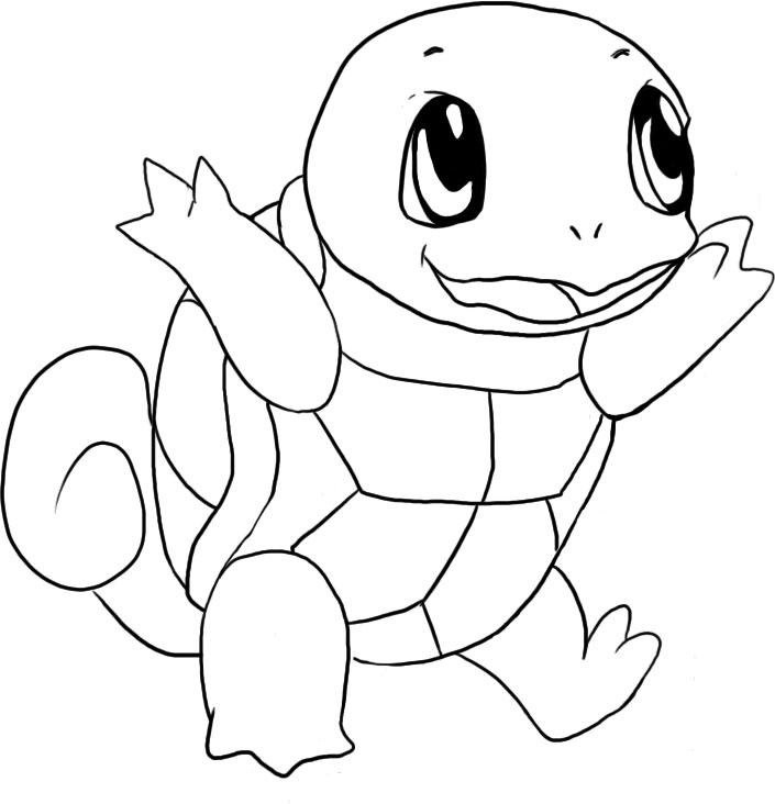 Squirtle malvorlagen