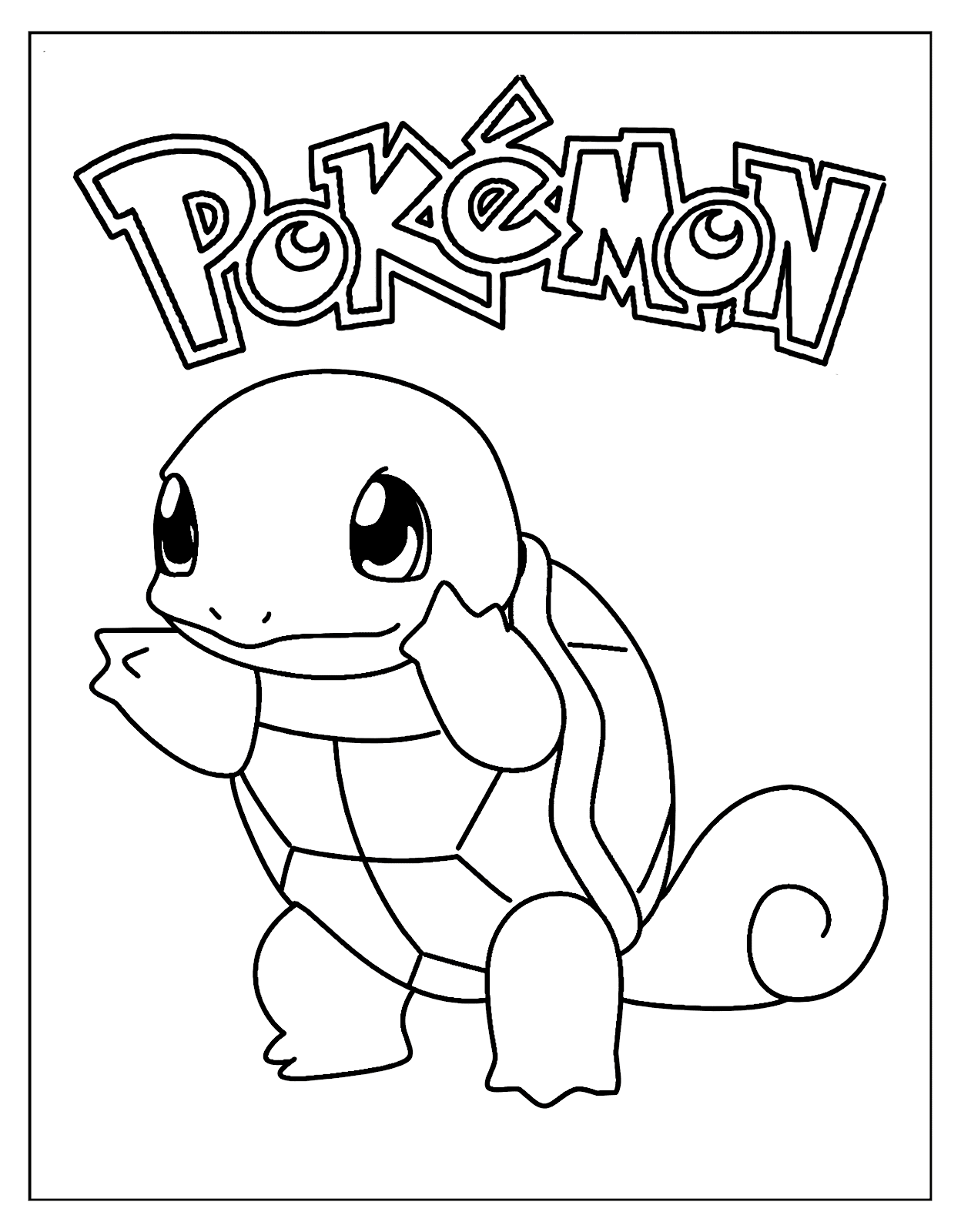 Squirtle coloring pages to print pokemon coloring pages pikachu coloring page pokemon coloring sheets