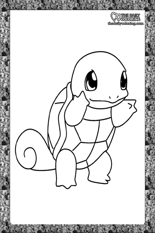 Printable squirtle coloring pages rpokemon