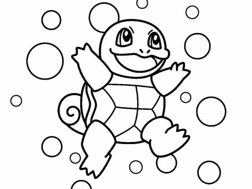 Squirtle malvorlagen