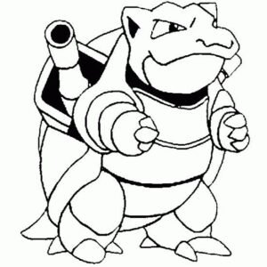 Squirtle coloring pages printable for free download