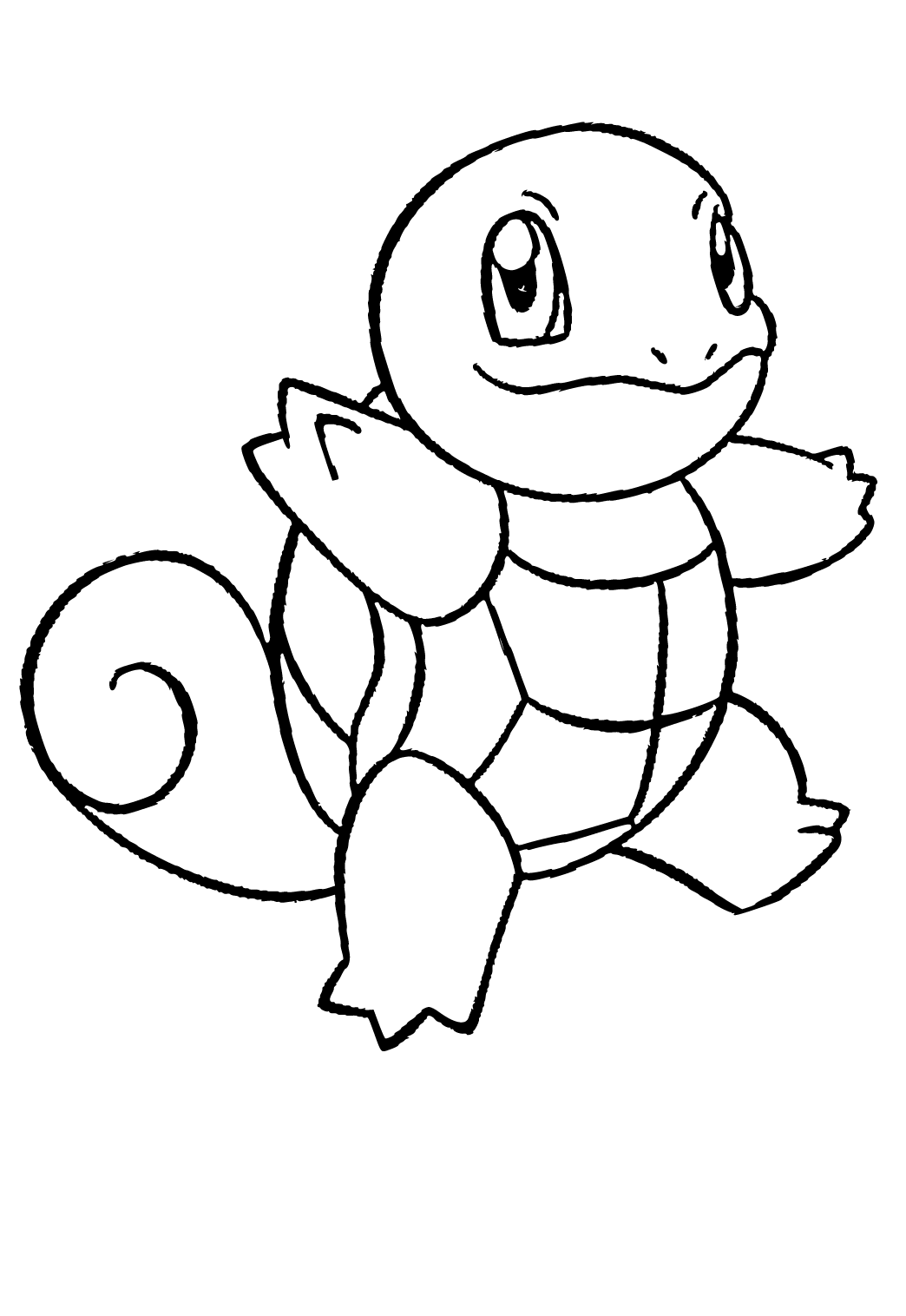 Free printable squirtle dance coloring page sheet and picture for adults and kids girls and boys