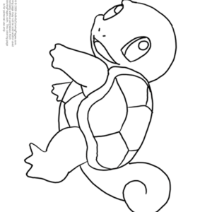 Squirtle coloring pages printable for free download