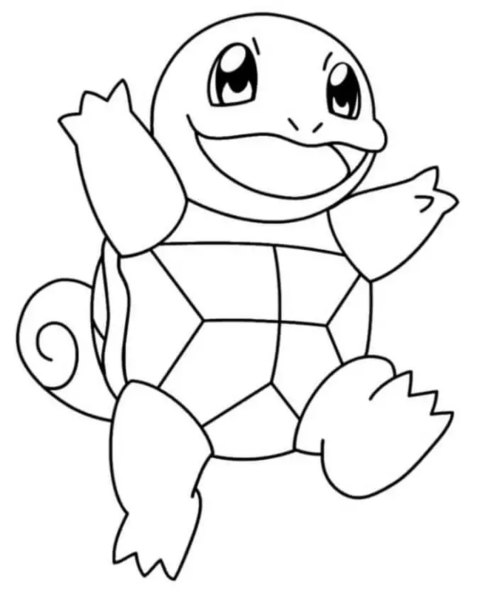 Squirtle malvorlagen