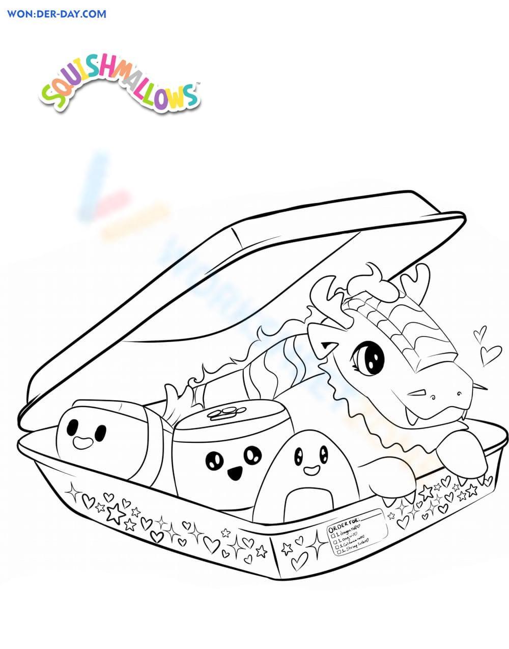 Free printable squishmallows coloring pages for kids