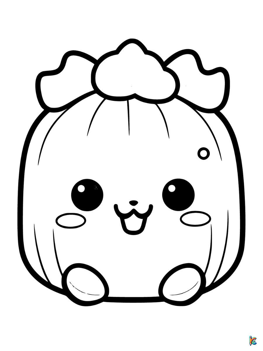 Squishmallow coloring pages â