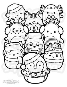 Squishmallow coloring pages ideas coloring pages printable coloring pages coloring sheets