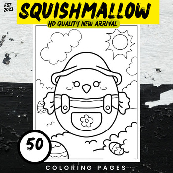 Sqmallow coloring pages