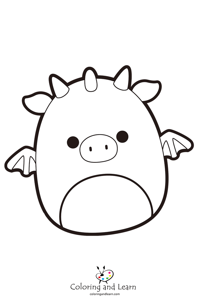 Squishmallow coloring pages rsquishmallows