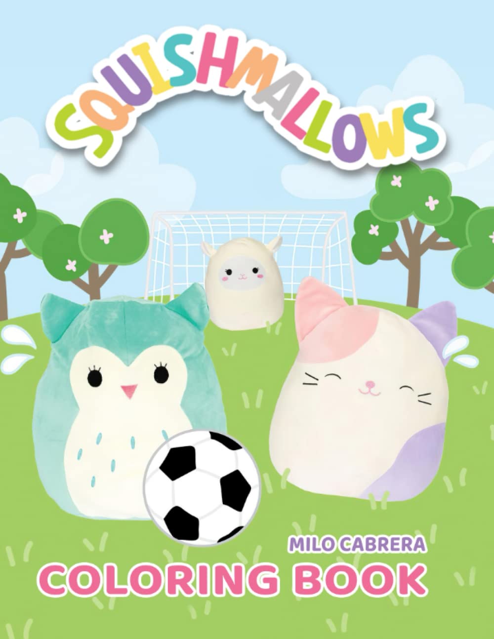 Squishmallows coloring book vivid illustrations for kids and adults with high