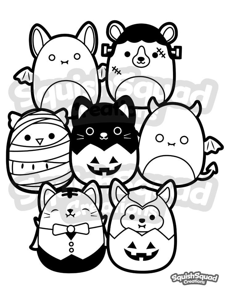 Squishmallow halloween coloring page printable squishmallow coloring page squishmallow downloadable coloring sheet coloring page for kids