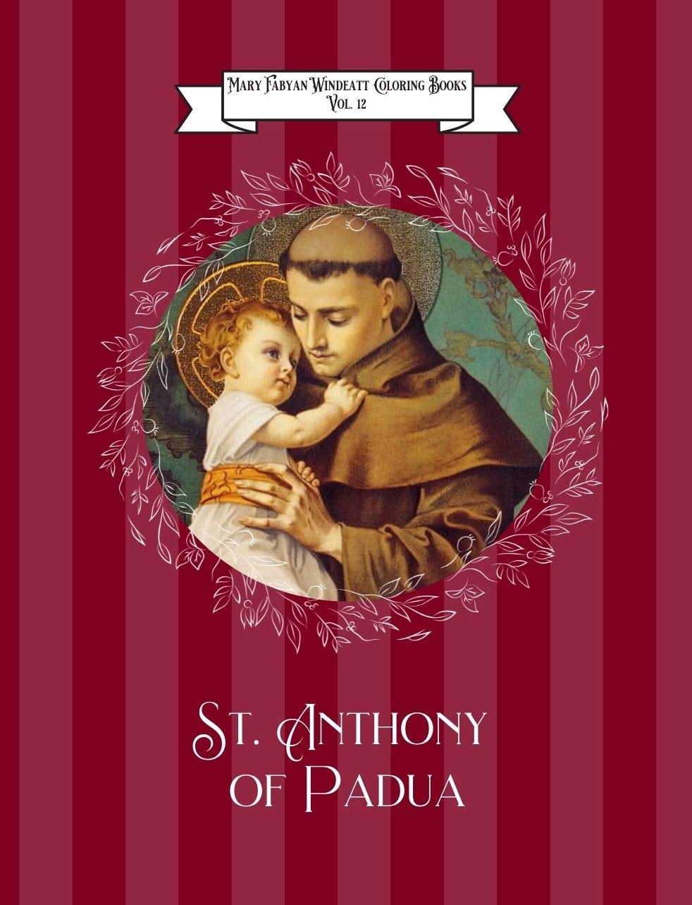 St anthony of padua coloring book windeatt v st jerome school and library