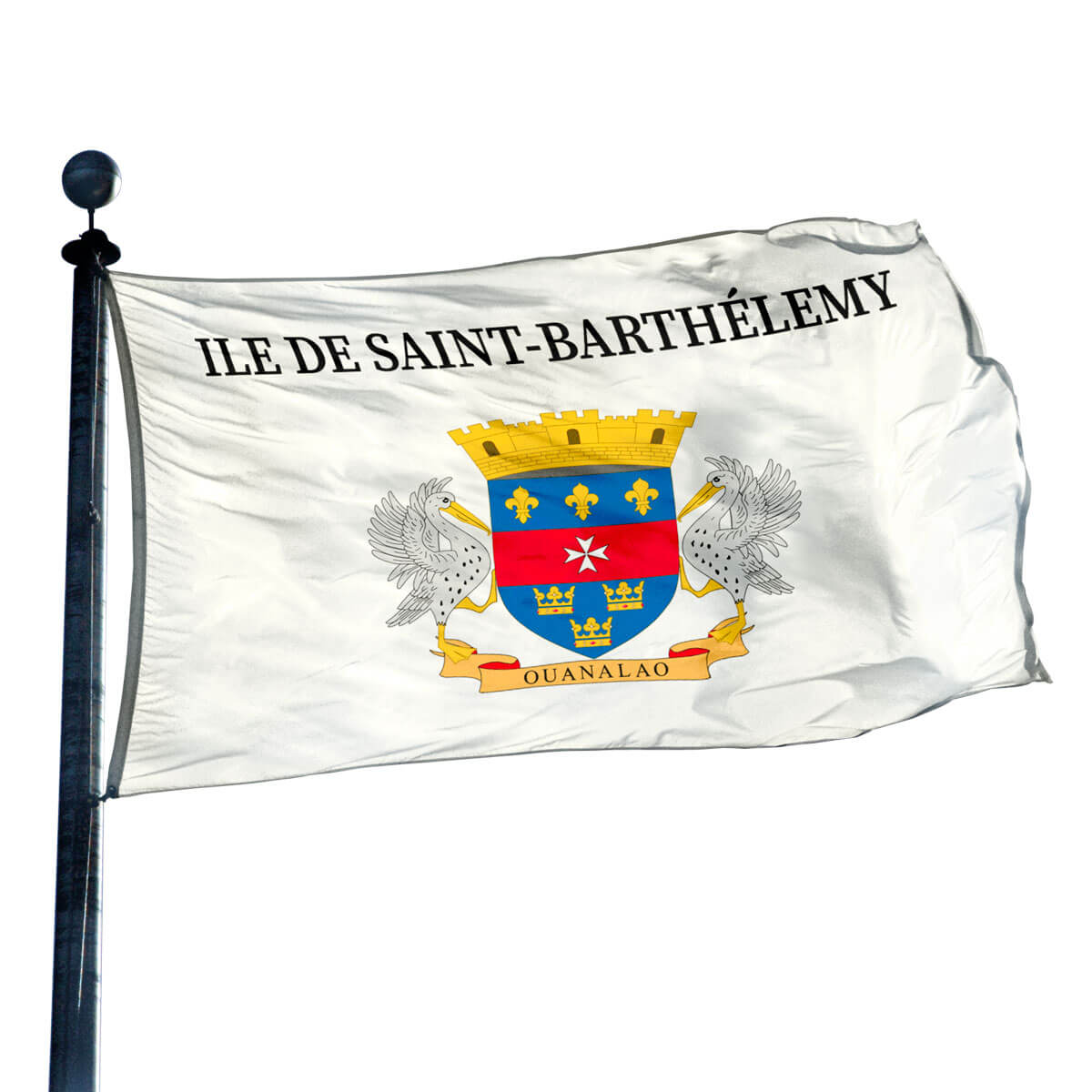 St barthelemy flag fbpp