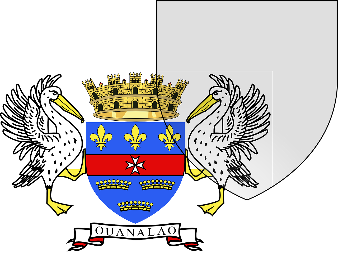 Download saint barthelemy flag national flag royalty