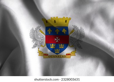 Flag saint barthelemy stock photos