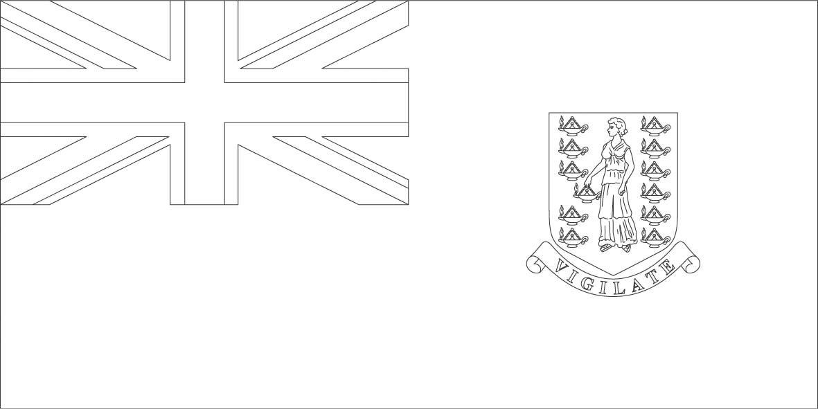 British virgin islands flag coloring pages coloring pages guatemala flag