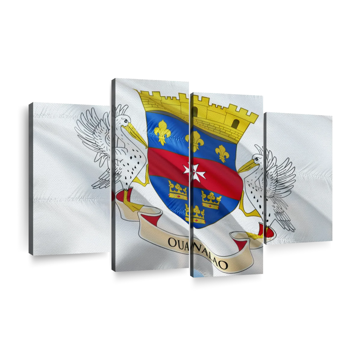 Saint barthelemy flags wall art paintings drawings photograph art prints