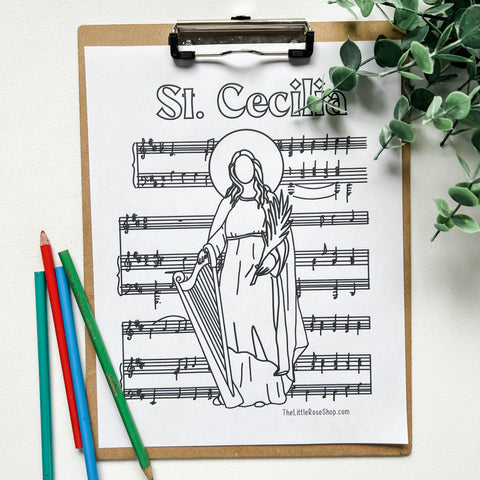 St cecilia how to celebrate â the little rose shop