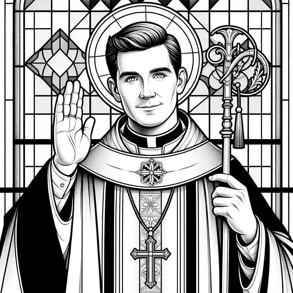 Catholic coloring pages