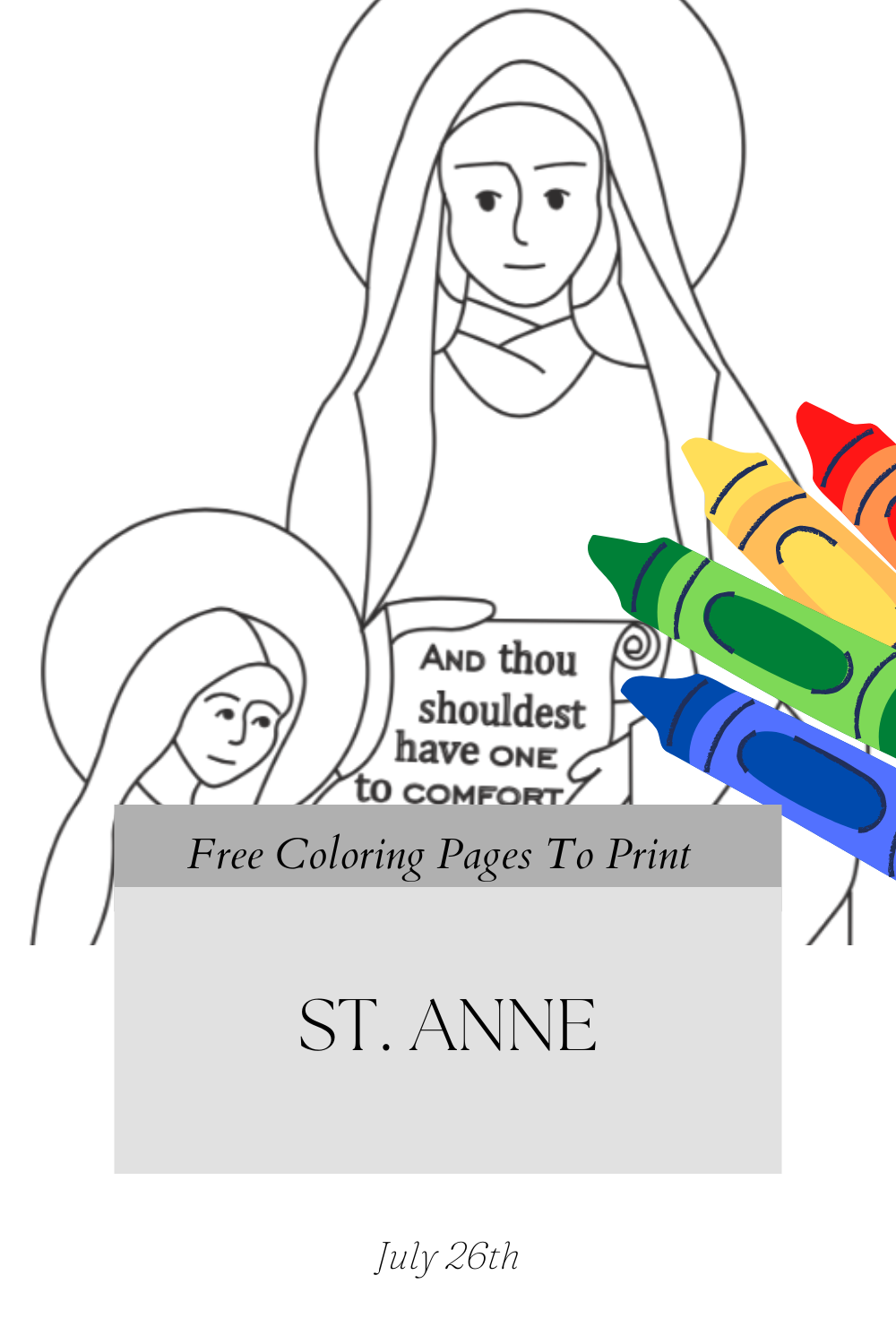 Free coloring pages for catholics