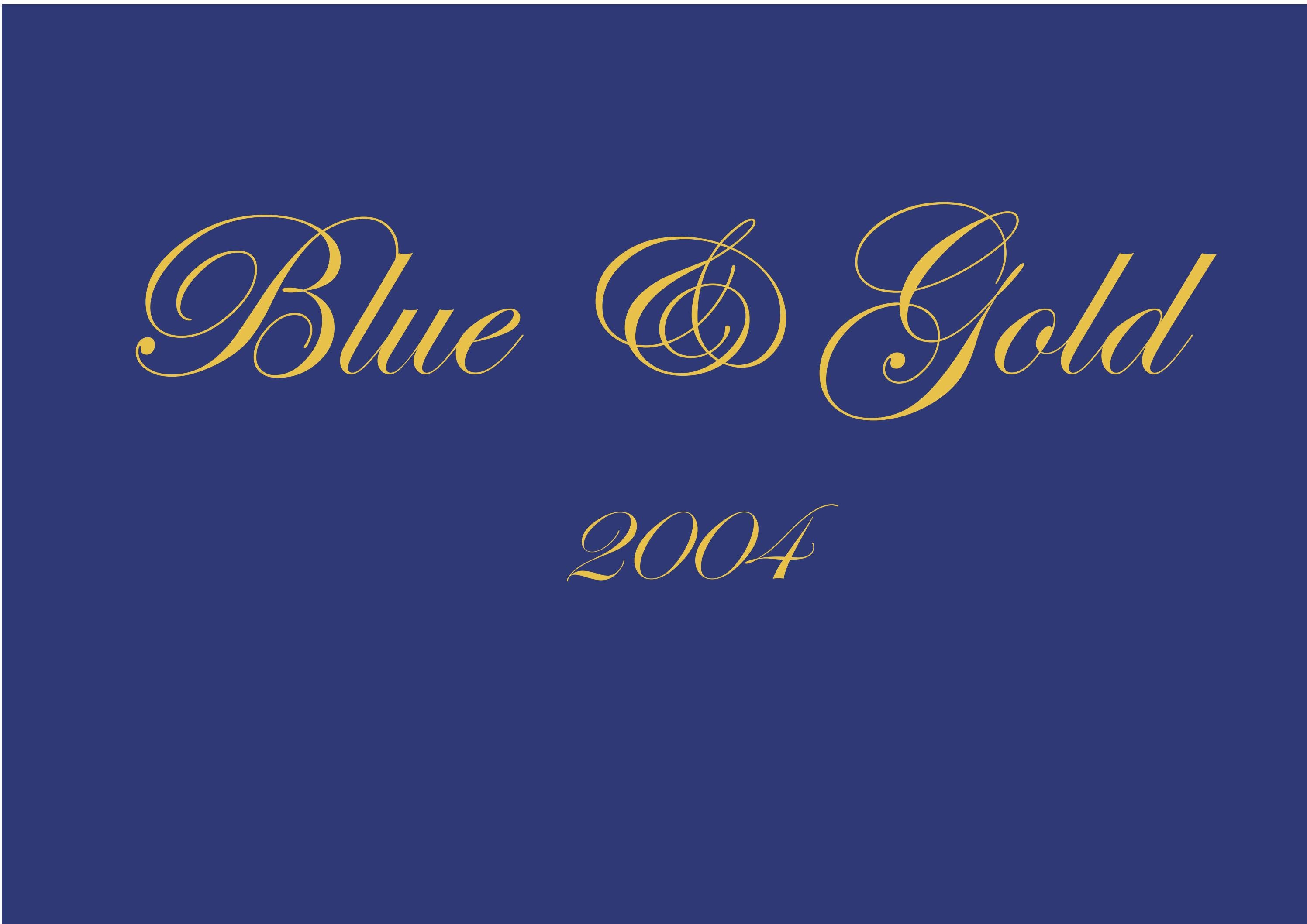 Blue and gold by de la salle college