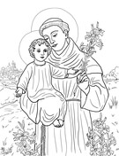 St frances xavier cabrini coloring page free printable coloring pages