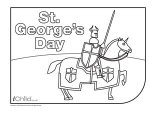 St georges day louring in picture