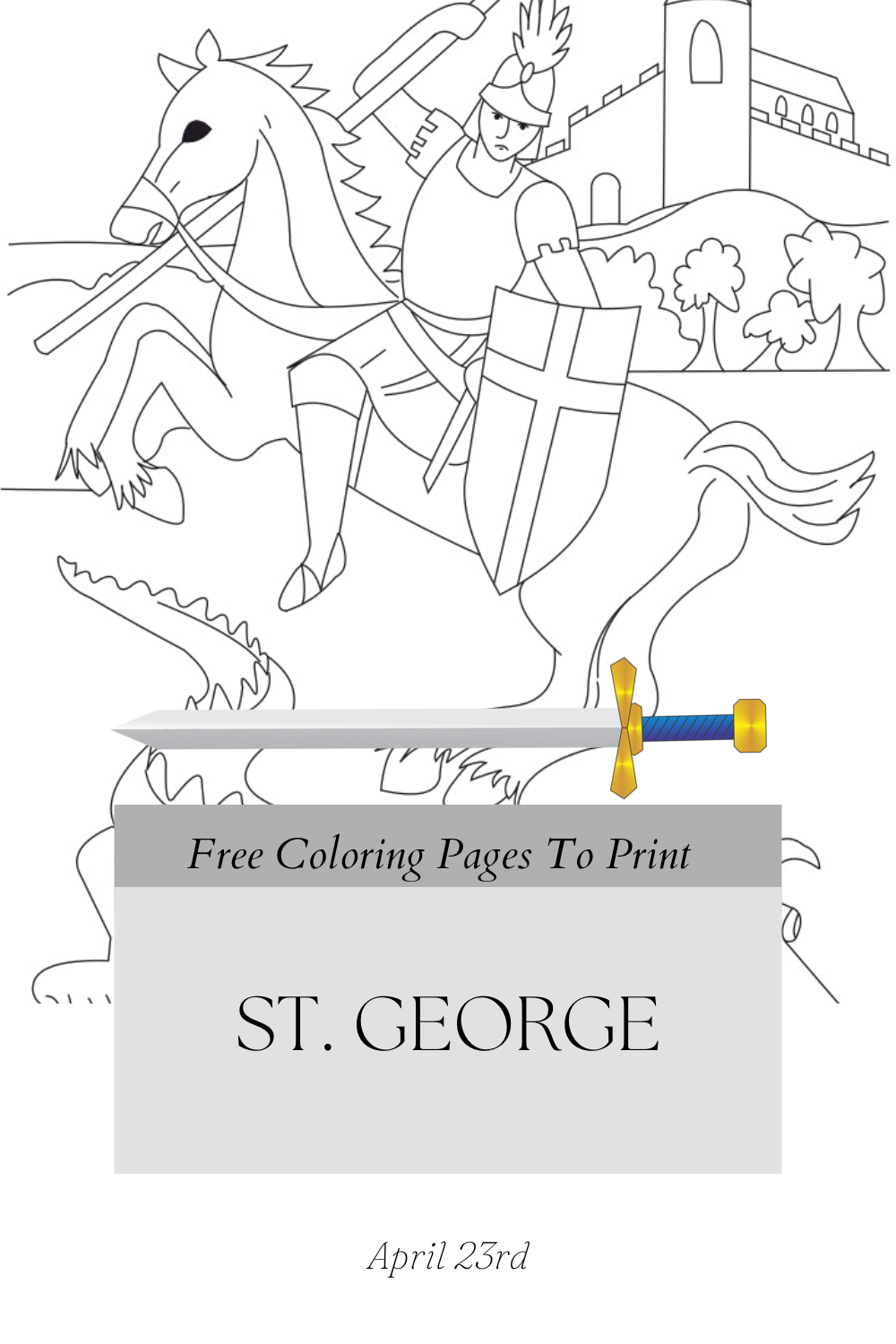 Free coloring pages for catholics