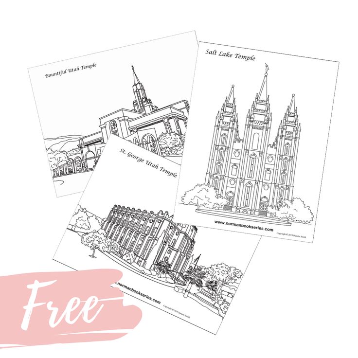 Free lds temple coloring pages lds coloring pages lds kids activities kids church activities