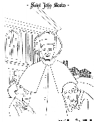 Saint john bosco coloring page catholic playground