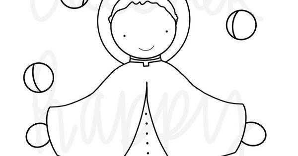 St john bosco juggling printable coloring page sheet lazy