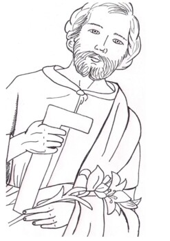 St joseph th march coloring by mrfitz tpt