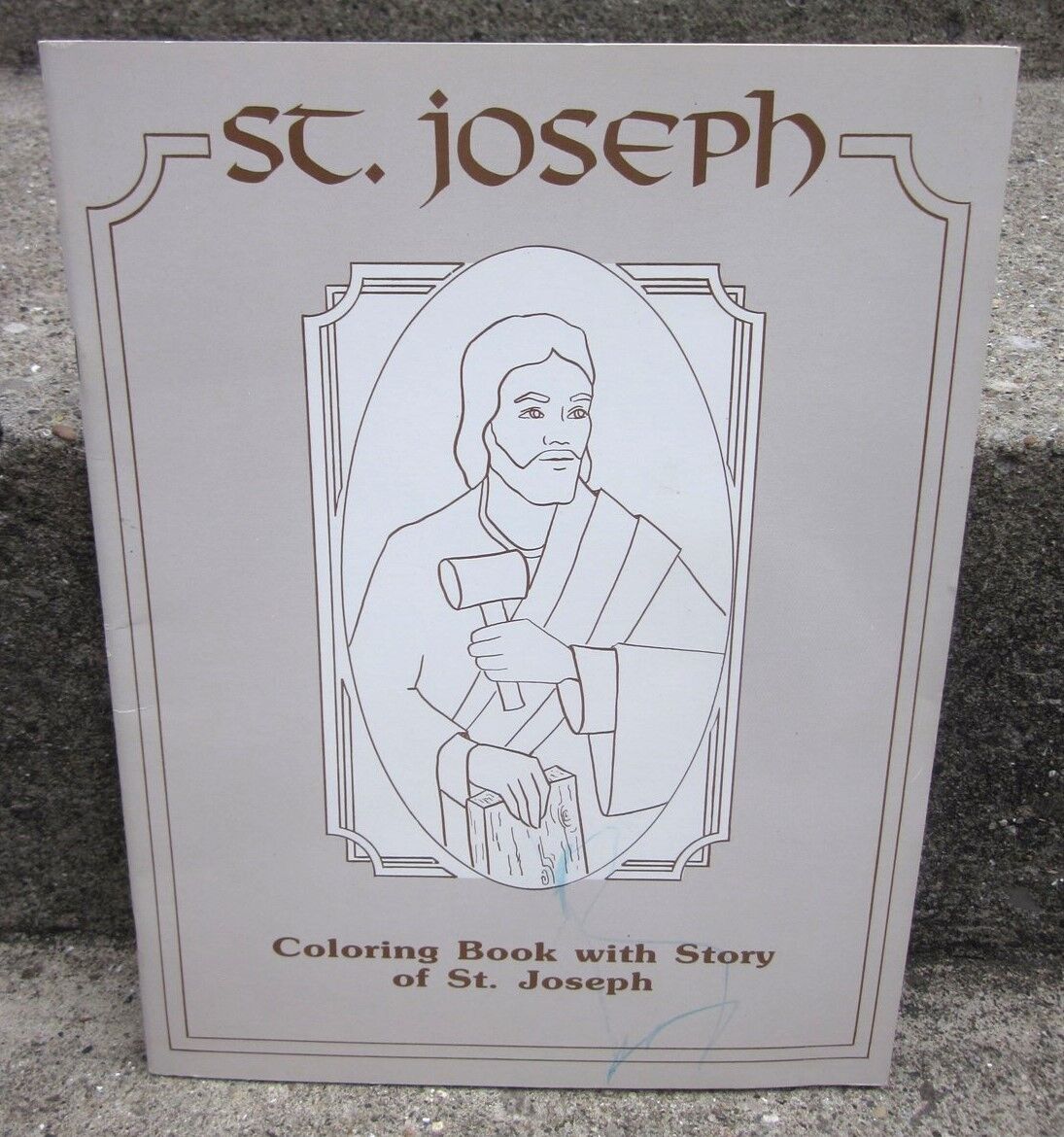 St joseph catholic coloring book patron saint of workers s biography catholic