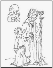 St joseph coloring pages and activities