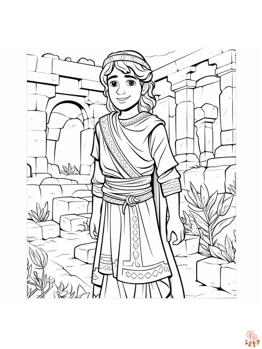 Prinatble joseph coloring pages free for kids and adults