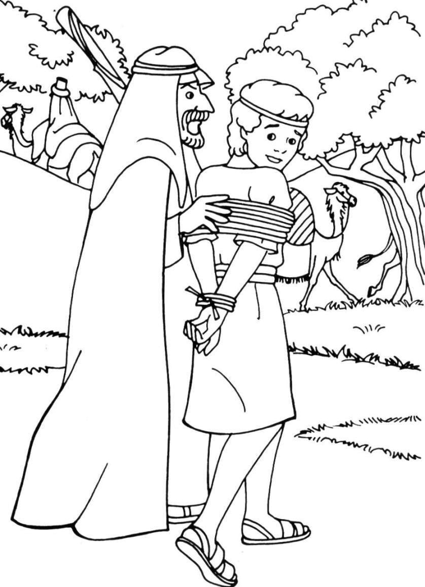 Joseph coloring pages