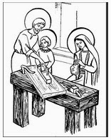 St joseph coloring pages and activities