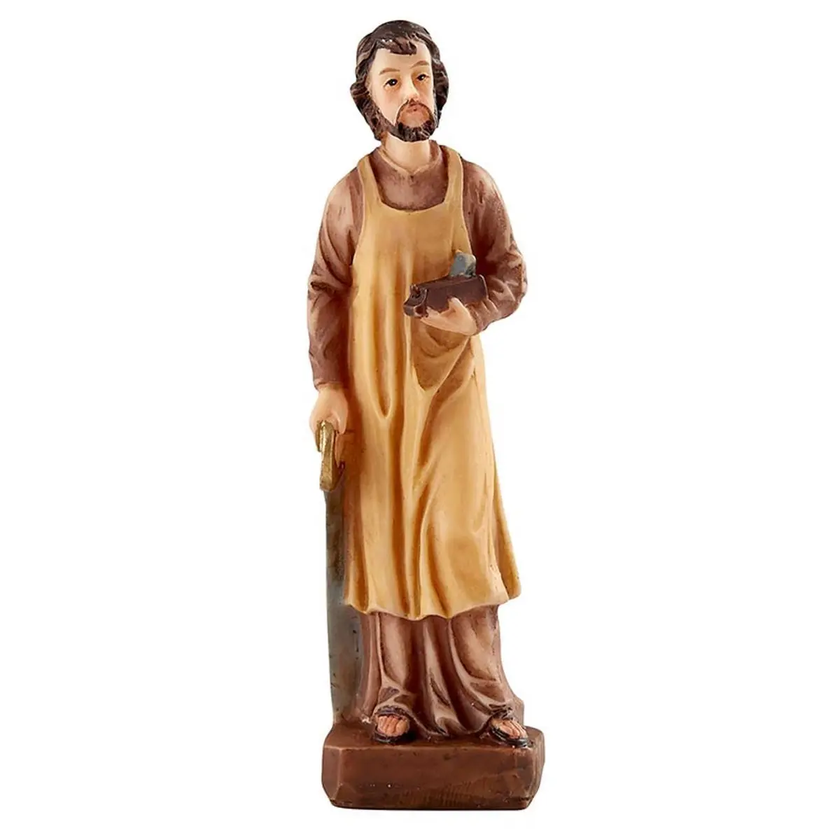 Saint joseph the worker statue catholic inch statue ivory color