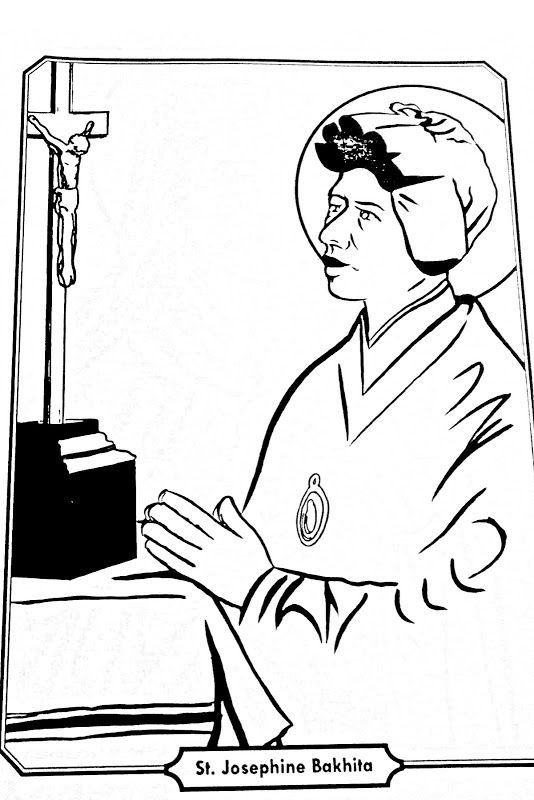 Saint josephine bakhita coloring pages coloring pages pãginas para colorear pueblo dios